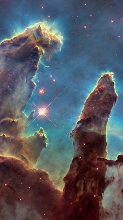 New view of the Pillars of Creation — visible