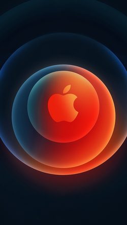 Art Apple Iphone12 Background Red