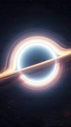 Art Space Blackhole Ring Planet