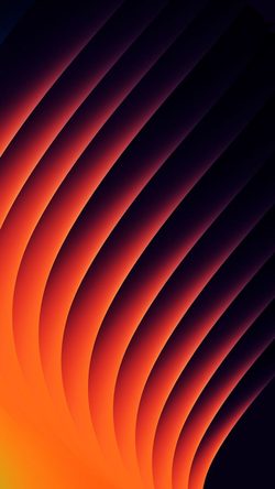 Art Abstract Gradient Neon Ribbon Wave