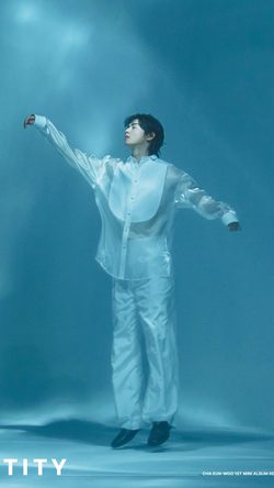 Ppl Cha Eunwoo Entity Blue Boy Idol Asian Music Kpop