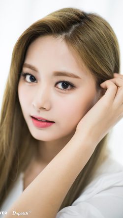 Ppl Twice S Tzuyu Feel Special Promotion Photoshoot Kpop Idol Closeup Smile Blonde Studio Asian Girl Music Beauty