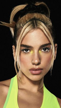 Ppl Tmdb Model Blonde Studio Fashion Closeup Dua Lipa Girl Woman Music
