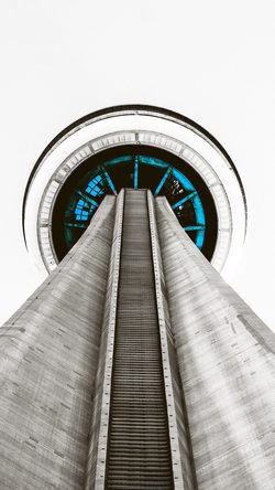 Cntower Building White Nature Blue