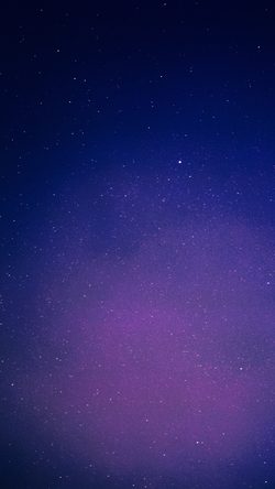 Star Night Space Blue Nature Purple