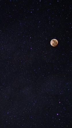 Moon Night Space Star Nature Dark