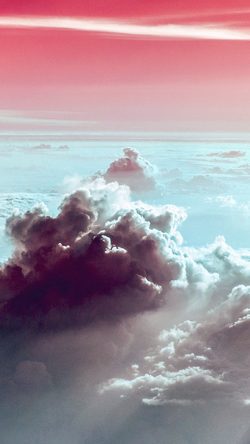 Cloud Sky Fly Shiny Sunny Nature Red