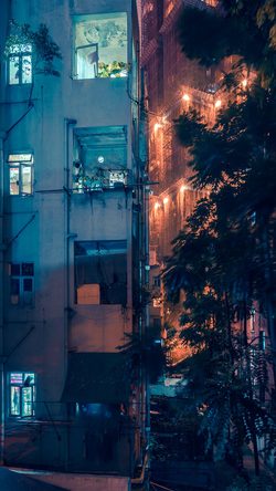 City Night Architecture Nature Light