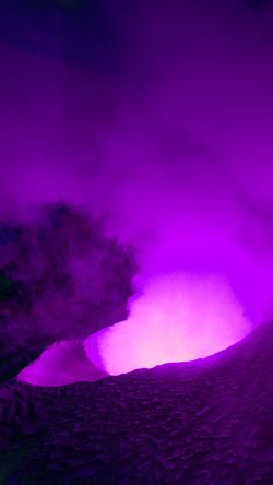 Red Fire Earth Nature Purple