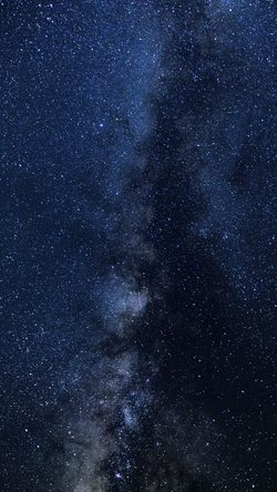 Nature Sky Star Night Galaxy Milkyway Blue Dark