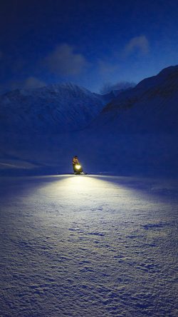 Nature Winter Cold Snowman Mountain Blue