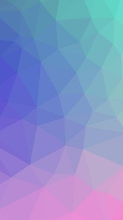 Vk66 Samsung Galaxy Polyart Pastel Blue Violet Pattern