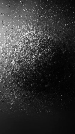 Particle Dots Pattern Background BW Dark