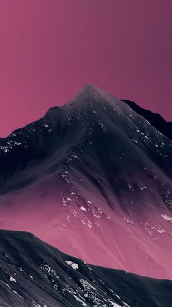 Mountain Pink Art Pattern Background