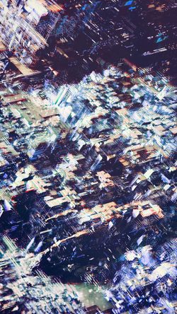 Landscape Abstract Digital Pattern Background Art Blue