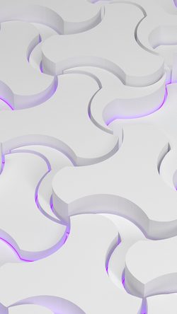 Abstract Dannyivan White Purple Neon Light Pattern Background